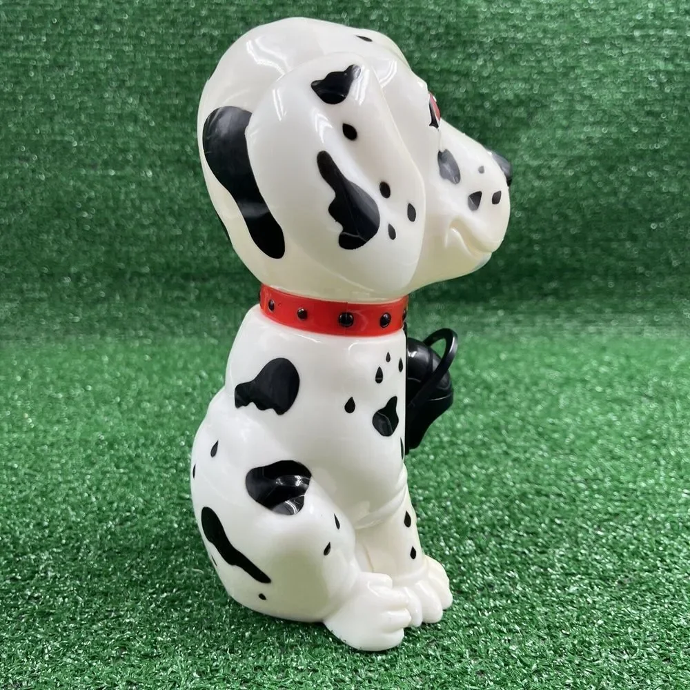 2004 Dalmatian Puppy Coin Money Bank Hard Plastic‎ Hilco Company See Pictures